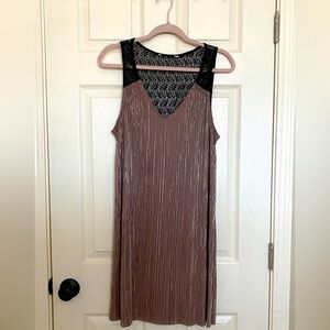 BCBG Plisse Mini Dress